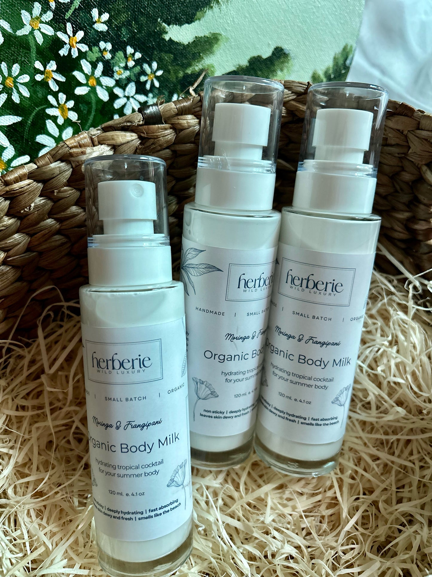 Moringa & Frangipani Body Milk