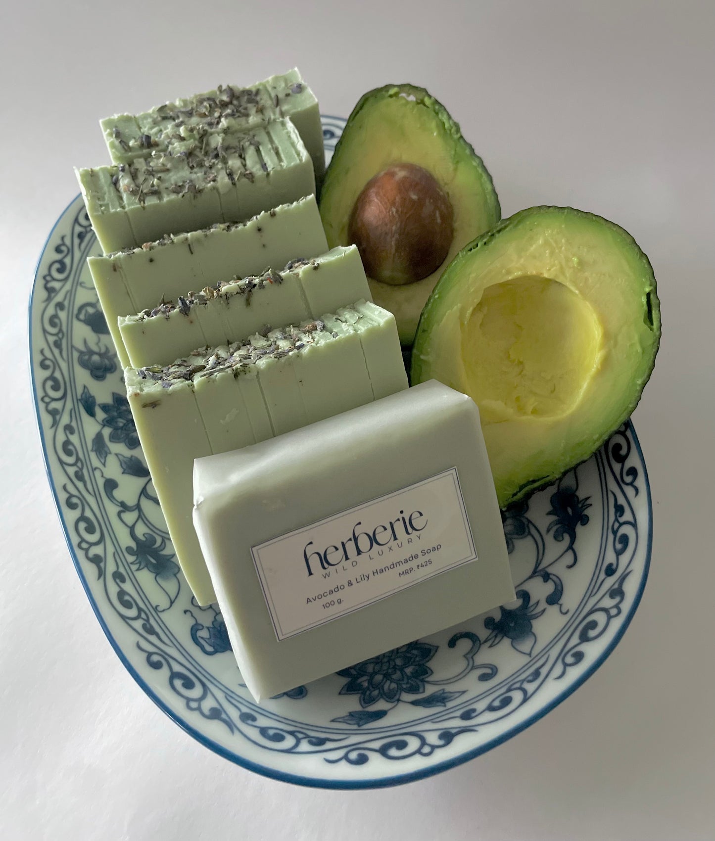 Avocado & Lily Handmade Soap