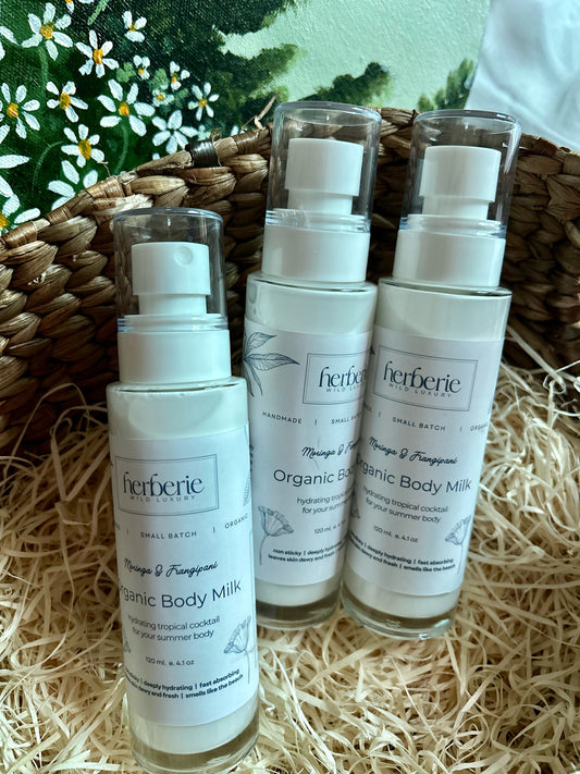 Moringa & Frangipani Body Milk