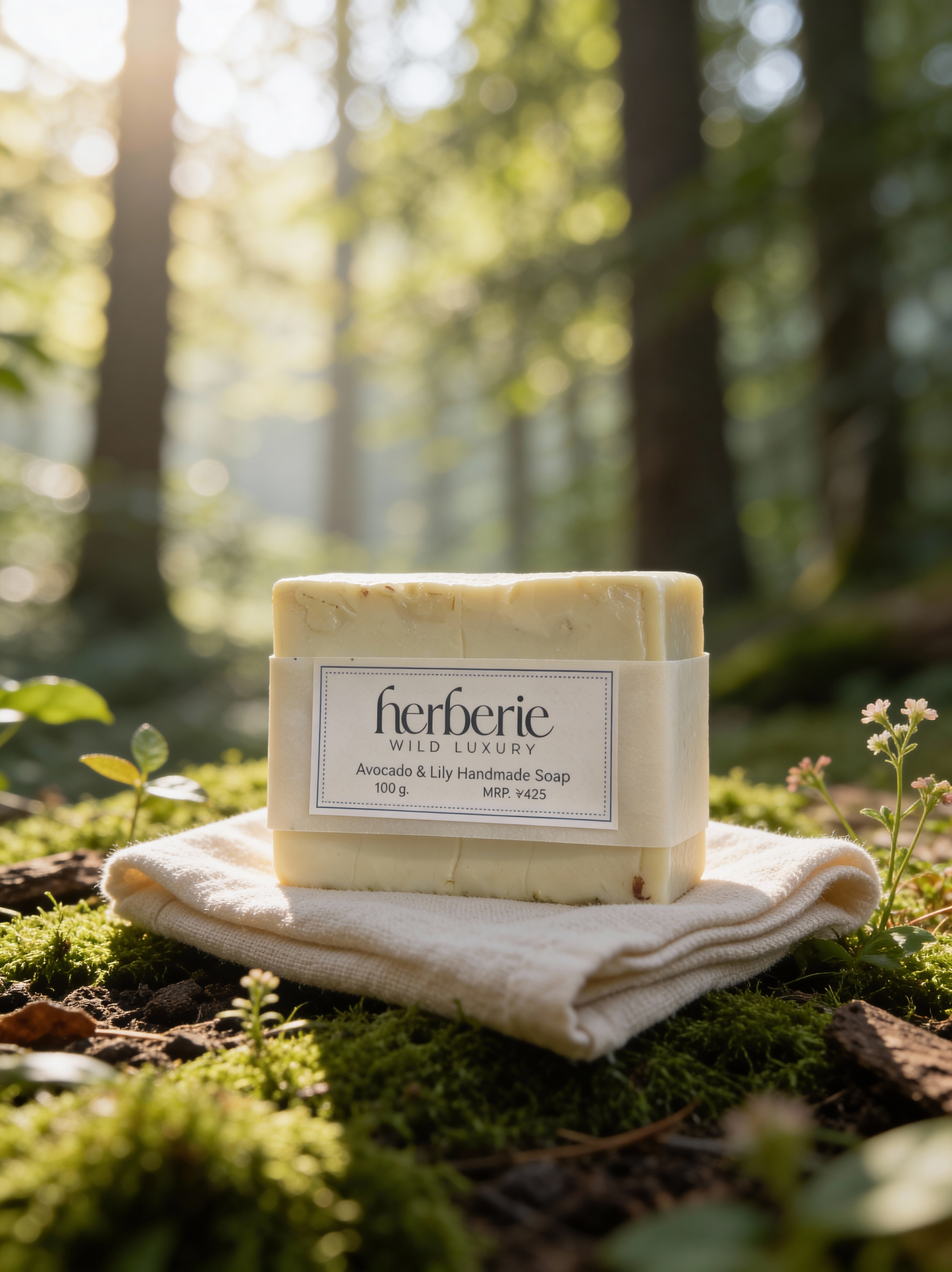 Avocado & Lily Handmade Soap