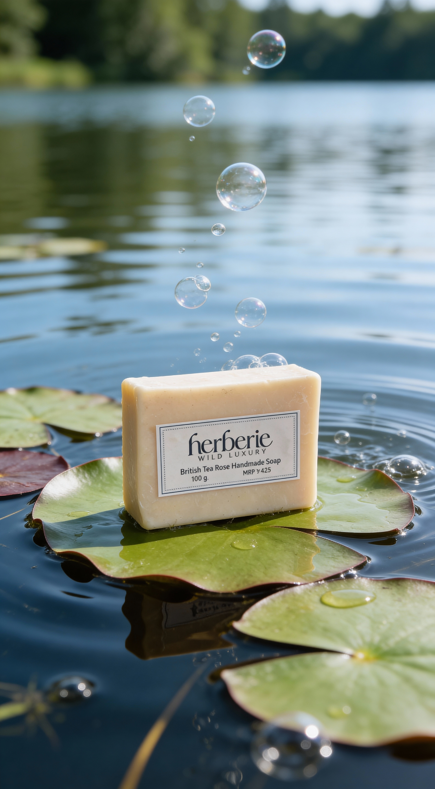 British Tea Rose Handmade Soap