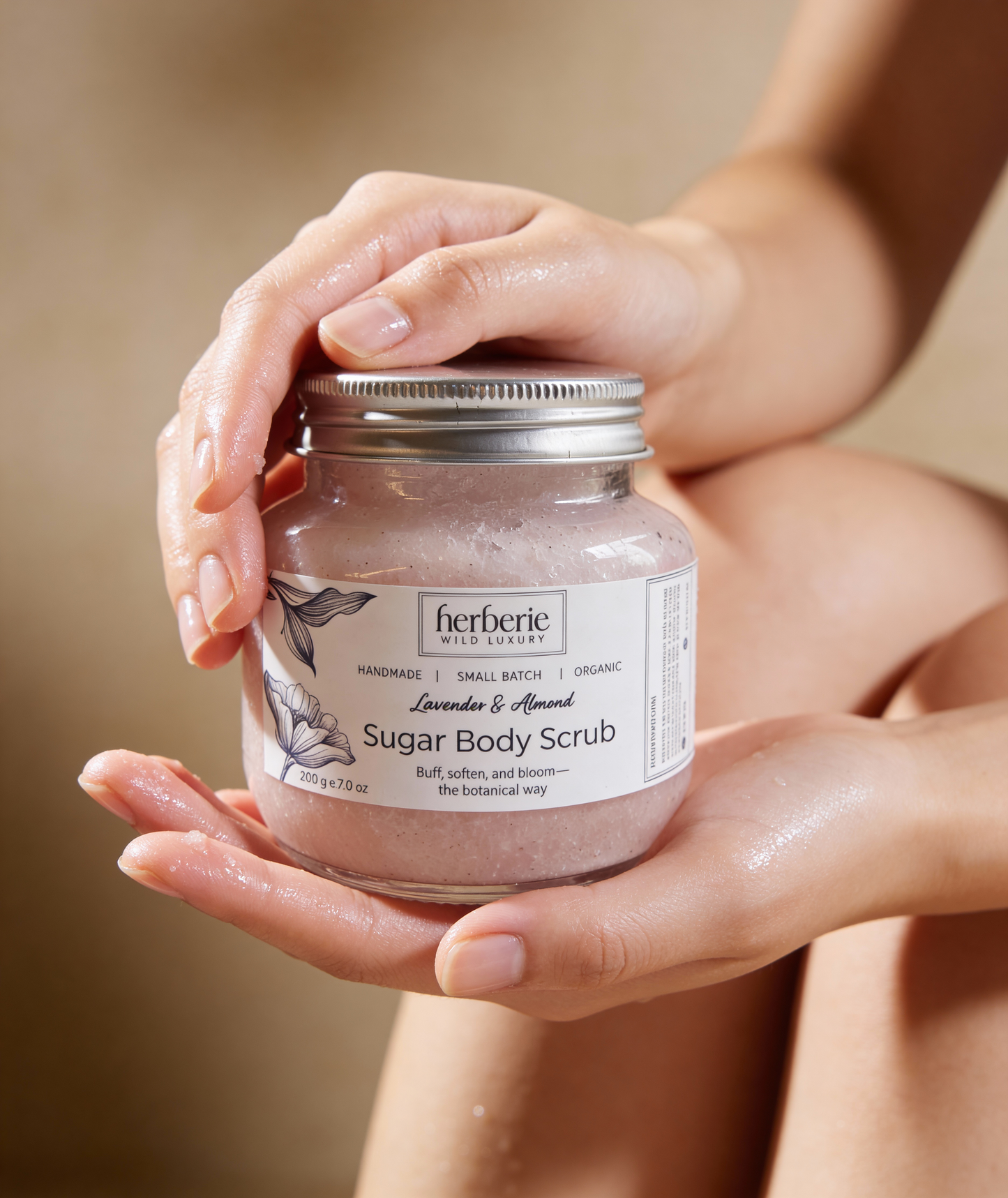 Lavender & Almond Sugar Scrub