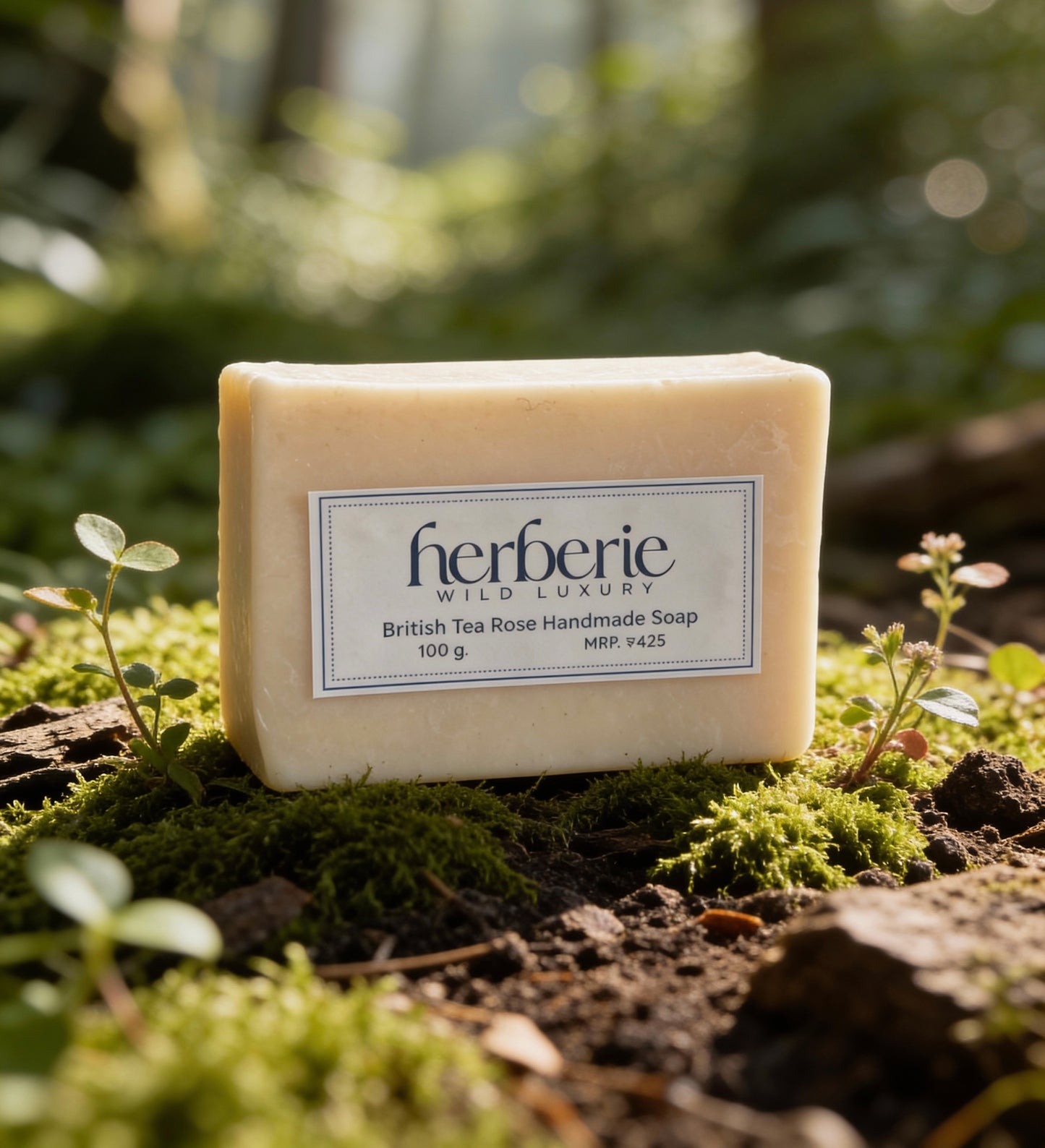 British Tea Rose Handmade Soap