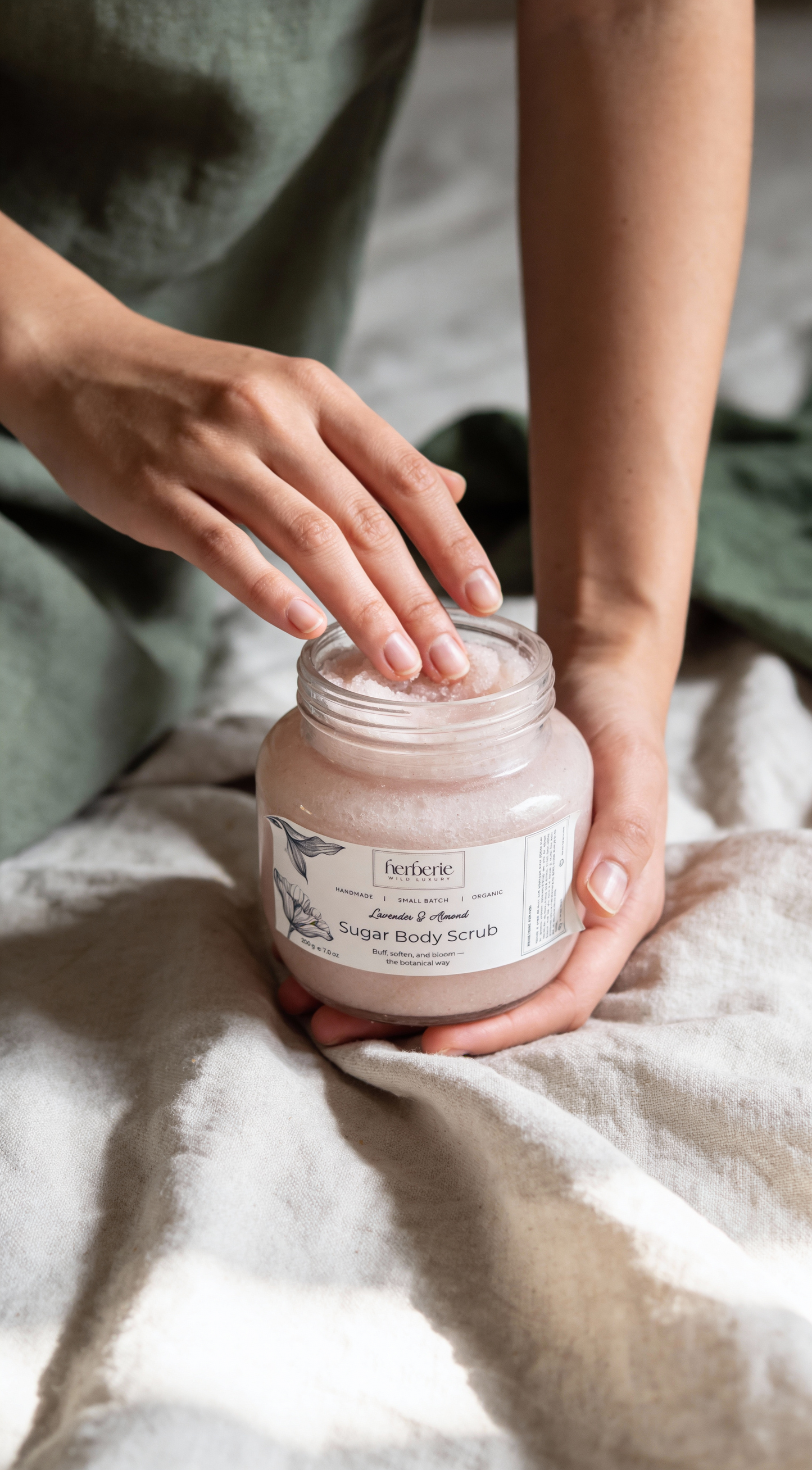 Lavender & Almond Sugar Scrub