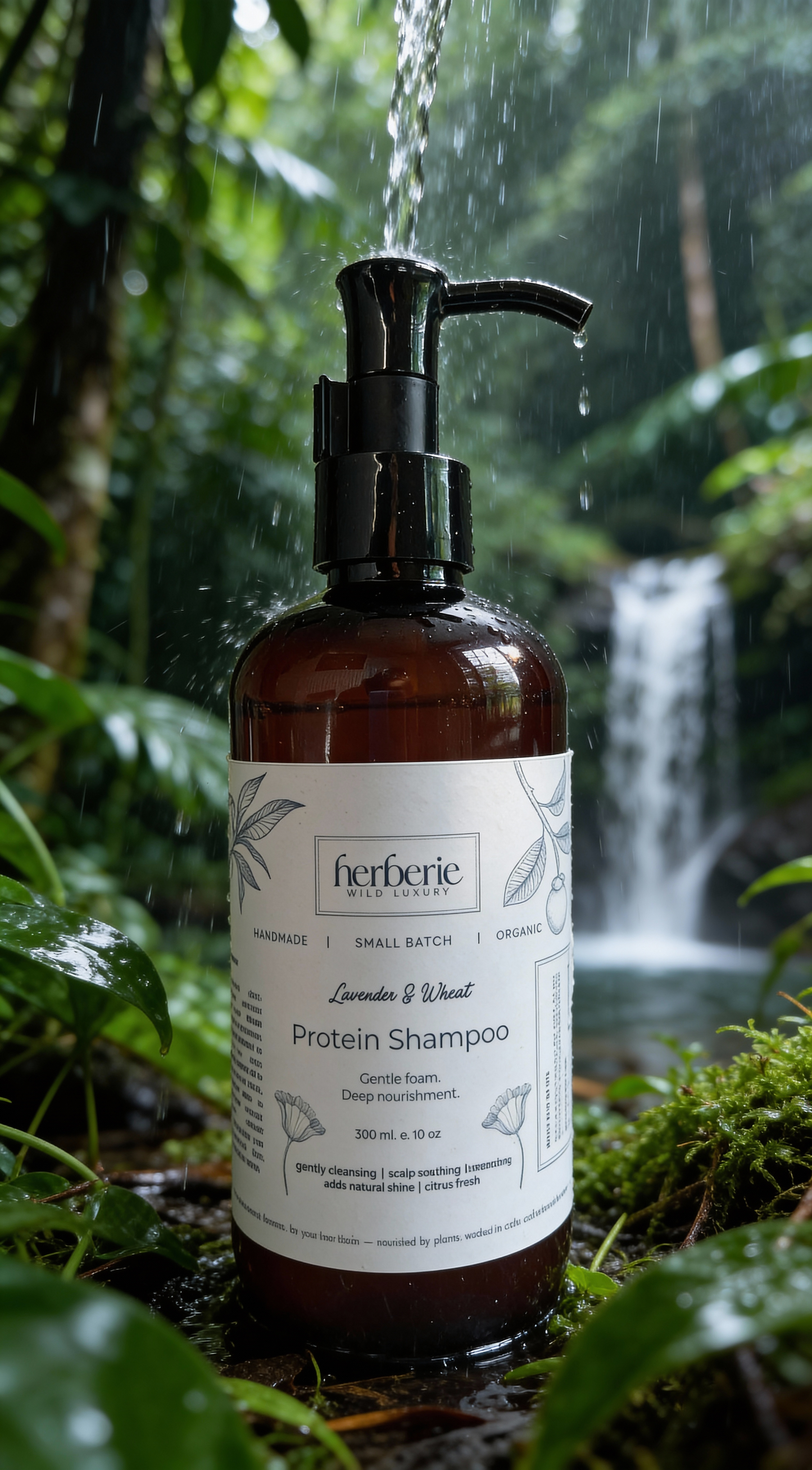 Lavender & Wheat Protein Shampoo