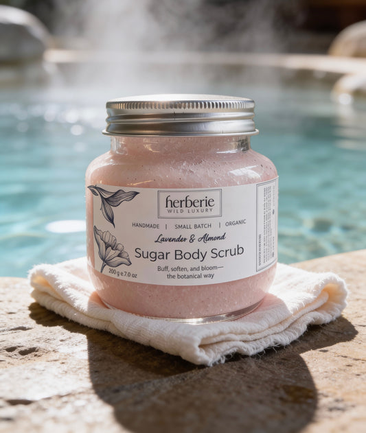Lavender & Almond Sugar Scrub